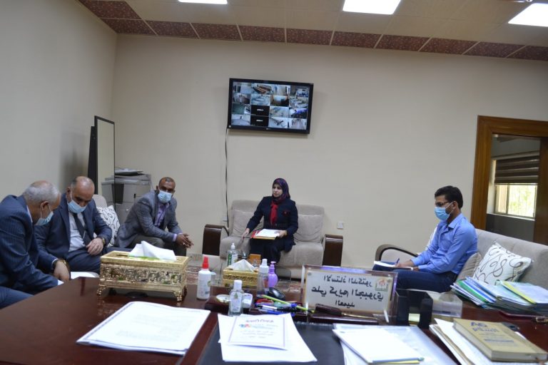 The College of Nursing / University of Kerbala completes the interview of students applying for postgraduate studies for the academic year 2020-2021