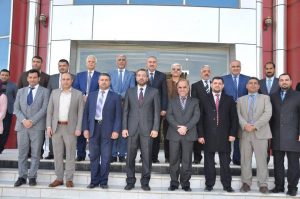 Read more about the article عميد كلية التمريض يشارك بحضور افتتاح رئيس جامعة كربلاء لـ البنايات الجديدة لقسمي هندسة العمارة وهندسة الطب الحياتي