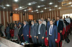 Read more about the article عميد كلية التمريض يشارك بحضور افتتاح رئيس جامعة كربلاء لقاعة ابن البيطار وحضور ندوة قانون مكافحة التدخين رقم 19 لسنة 2012