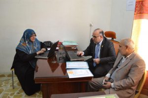 Read more about the article عمادة كلية التمريض تقييم منتسبيها للعام 2018