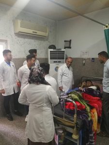 Read more about the article عميد كلية التمريض في زيارة ميدانية لطلبة الكلية في عدد من المستشفيات