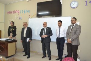 Read more about the article اليوم السابع للامتحانات النهائية كلية التمريض تجري الامتحان التقويمي الوزاري