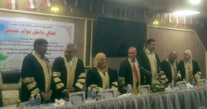 Read more about the article عميد كلية التمريض يترأس لجنة اطروحة طالب الدكتوراه الموسومة