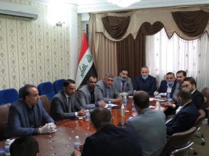 Read more about the article الدكتور زكي صباح مصيحب رئيس فرع العلوم الاساسية في الكلية يشارك بعدة اجتماعات من اجل الاسراع بالتصويت على قانون نقابة التمريض العراقية