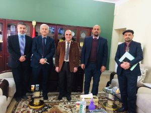 Read more about the article زيارة تفقدية اللجنة الخاصة بمتابعة اعمال اللجان الامتحانية من رئاسة الجامعة