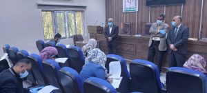 Read more about the article اداء الامتحانات الحضورية للدراسات العليا (الماجستير) للعام الدراسي 2020-2021