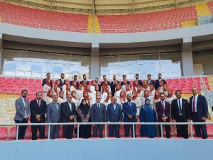 Read more about the article بمشاركة الاستاذ الدكتور علي كريم الجبوري عميد كلية التمريض/ جامعة كربلاء تم التقاط صورة تخرج للدفعة الخامسة