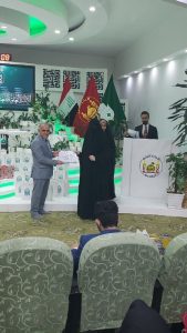 Read more about the article عميد كلية التمريض/ جامعة كربلاء يحضر حفل تكريم طالبات الجامعات حافظات القران في العتبة الحسينية المقدسة في مسابقةجامعة الزهراء عليها السلام