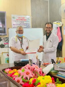 Read more about the article تكريم مقرر فرع اساسيات التمريض في كلية التمريض/ جامعة كربلاء من قبل ادارة مستشفى الهندية