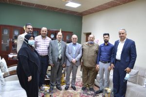 Read more about the article تستقبل عمادة كلية التمريض وفد من كلية الصفوة الجامعة