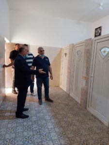 Read more about the article عميد كلية التمريض يتابع صيانة وتاهيل الصحيات لطلبتنا لاعزاء