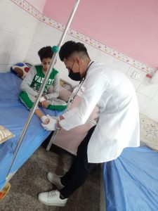 Read more about the article بأشراف مباشر من السيد عميد كلية التمريض استمرار التدريب العملي للطلبة في المستشفيات التعليمية