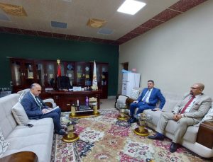 Read more about the article عميد كلية التمريض في جامعة كربلاء يلتقي بعميد كلية التمريض/ جامعة الوارث