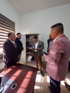 Read more about the article اللجنة المشرفة على تهيئة وتنفيذ الامتحان التقويمي تزور كلية التمريض