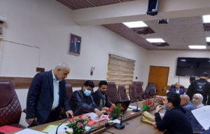 Read more about the article كلية التمريض تكمل اجراءات تسجيل الطلبة الجدد