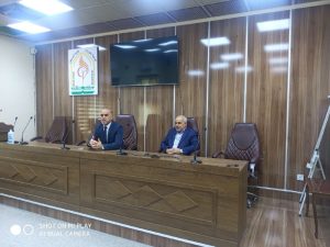 Read more about the article عميد كلية التمريض يعقد اجتماعا مع منتسبي الكلية