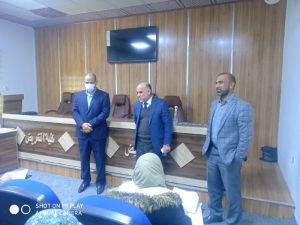 Read more about the article كلية التمريض تواصل امتحانات طلبة الدراسات العليا