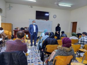 Read more about the article كلية التمريض تواصل اجراء الامتحانات الحضورية للطلبة