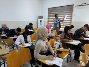 Read more about the article كلية التمريض تباشر بإمتحان طلبة المرحلة الأولى للدراسة الصباحية والمسائية