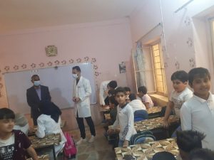 Read more about the article كلية التمريض تواصل إجراء الزيارات الميدانية لعدد من المدارس والمؤسسات الصحية