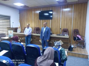 Read more about the article كلية التمريض تواصل أداء الإمتحانات النهائية لطلبة الدراسات العليا