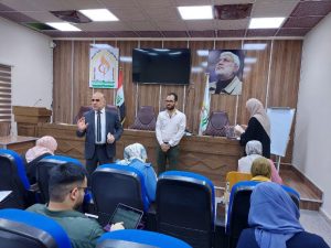 Read more about the article بمشاركة فريق الدعم التقني طلبة المرحلة الثانية في كلية التمريض يؤدون الإمتحانات النهائية التقويمية