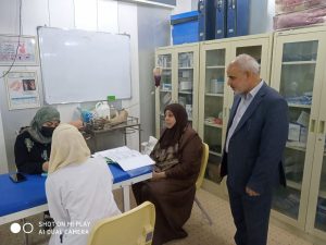 Read more about the article طلبة المرحلة الثالثة في كلية التمريض يواصلون اداء الإمتحانات العملية النهائية