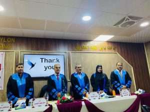 Read more about the article رئيس فـرع تمريض أساسيات التمريض يشارك بجلسة مناقشة رسالة الماجستير بجامعة بابل