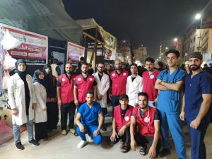 Read more about the article مشاركة مقرر فرع اساسيات التمريض في تقديم الخدمات التمريضية والطبية لزوار الأربعين