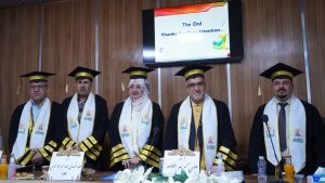 Read more about the article عميد كلية التمريض رئيساً في لجنة مناقشة طالبة الماجستير حول تأثير الاحتياجات النفسية