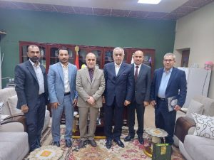 Read more about the article عميد كلية التمريض يستقبل مدير عام مركز البحوث النفسية في وزارة التعليم العالي والبحث العلمي