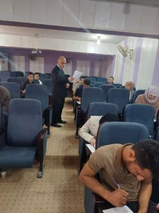 Read more about the article بالتعاون مع فريق الدعم التقني كلية التمريض تواصل امتحان طلبة الدراسة الأولية