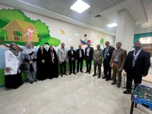 Read more about the article وفد من كلية التمريض يزور مؤسسة وارث الدولية