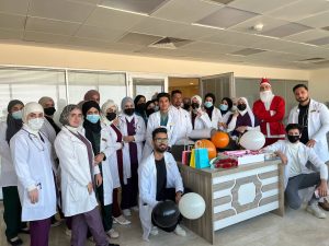 Read more about the article فرع تمريض الأطفال ينظم زيارة لمستشفى الإمام الحسن المجتبى ( ع )