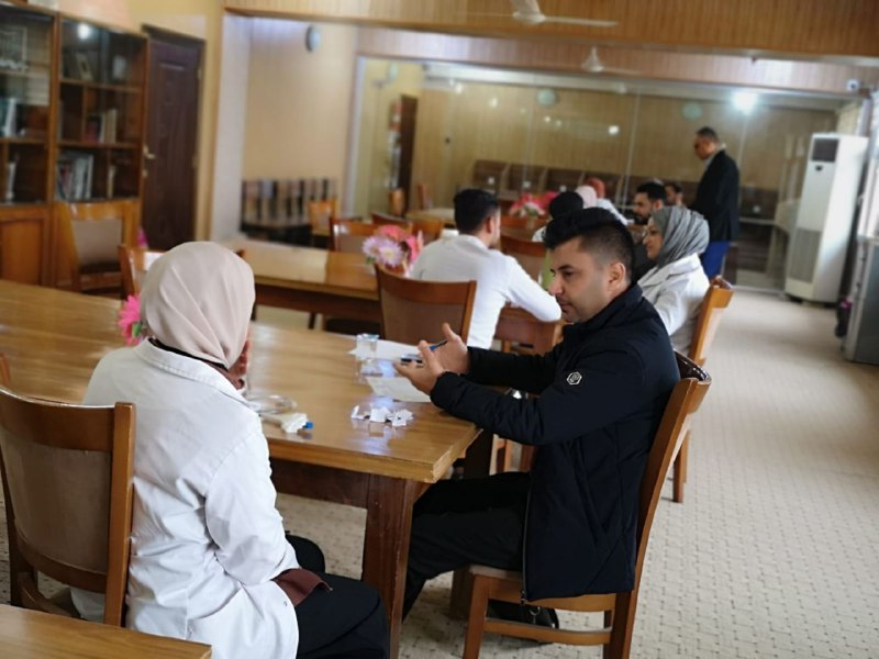 Read more about the article طلبة المرحلة الثالثة في كلية التمريض يؤدون الإمتحانات النهائية للكورس الدراسي الأول