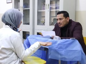 Read more about the article طلبة المرحلة الرابعة  للدراستين الصباحية والمسائية يؤدون الإمتحانات النهائية العملية