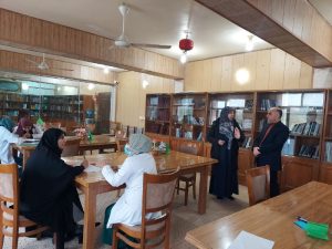 Read more about the article طلبة المرحلة الثالثة للدراستين الصباحية والمسائية يؤدون الإمتحانات العملية النهائية