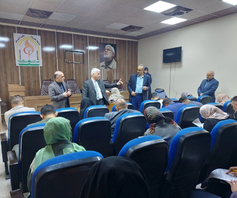 Read more about the article اللجنة الإمتحانية في كلية التمريض تستقبل مساعد رئيس جامعة كربلاء للشؤون العلمية