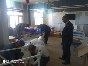 Read more about the article فرع تمريض الأطفال يعلن وصول الوجبة الأولى من الدمى والتجهيزات الطبية