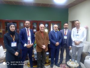 Read more about the article عميد كلية التمريض يستقبل وفداً من مؤسسة مانشستر البريطانية