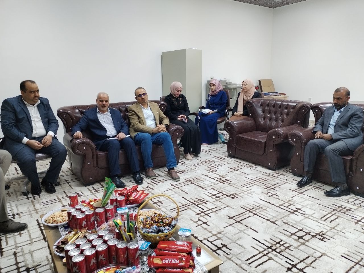 Read more about the article كلية التمريض تنظم حفلاً دينياً بمناسبة  ذكرى ولادة الأقمار المحمدية