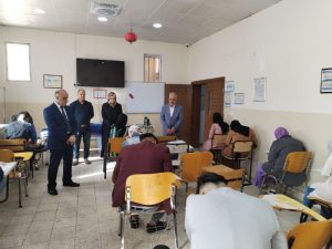 Read more about the article عميد كلية التمريض يتابع سيرالإمتحانات النهائية لطلبة الدراسة الأولية