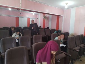 Read more about the article طلبة الدراسة الأولية في كلية التمريض يؤدون الإمتحانات الشهرية