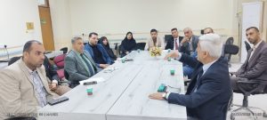 Read more about the article مسؤول وحدة التأهيل والتوظيف تشارك في إجتماع برئاسة الجامعة حول مشاريع الطلبة