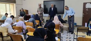 Read more about the article طلبة الدراسة الأولية في كلية التمريض يؤدون الإمتحانات النهائية