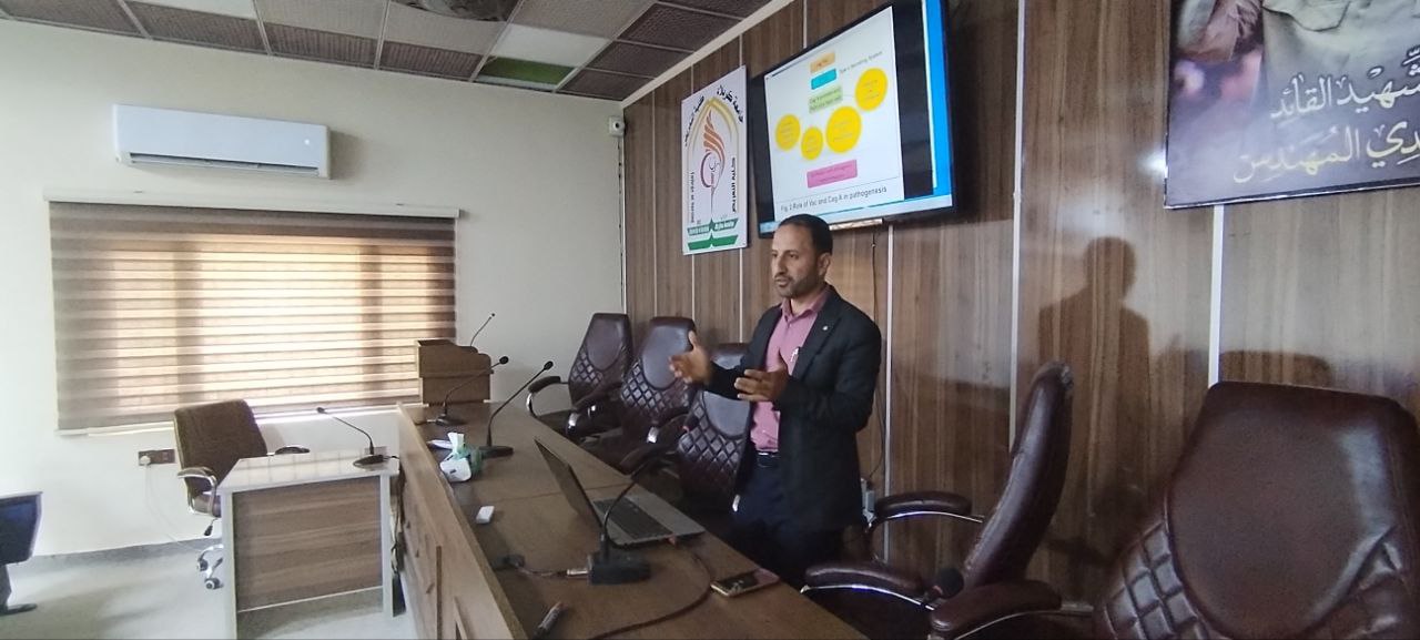 Read more about the article فرع العلوم الأساسية في كلية التمريض يعلن إختتام الدورة العلمية حول ” البكتريا المرضية “