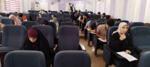Read more about the article طلبة المرحلة الاولى للدراستين الصباحية والمسائية يؤدون الإمتحانات العملية الفصلية