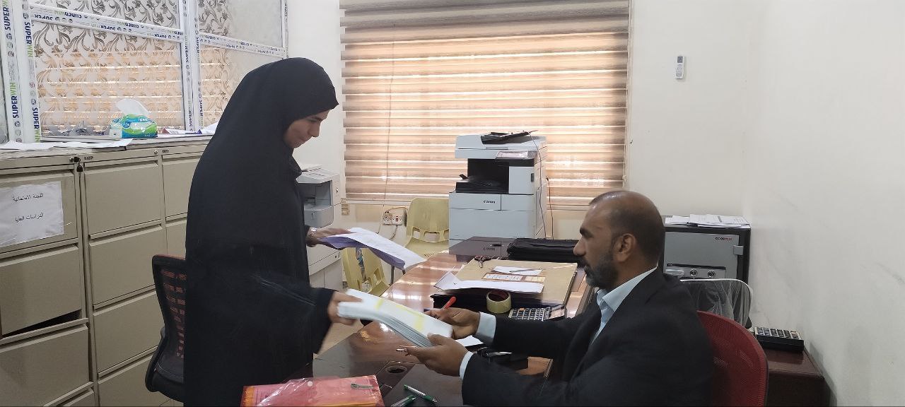 Read more about the article اللجنة الإمتحانية في كلية التمريض تواصل إنجاز أعمالها