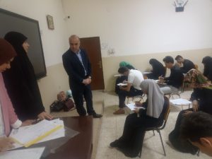 Read more about the article عميد كلية التمريض يتفقد سير الإمتحانات النهائية التقويمية للطلبة  تفقد الأستاذ الدكتور علي كريم خضير الجبوري عميد كلية التمريض سير الإمتحانات النهائية التقويمية لطلبة كلية التمريض بجامعة كربلاء والتي انطلقت في الأول من حزيران 2023.    إعلام كلية التمريض