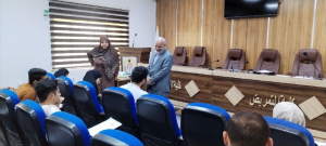 Read more about the article بالصور / جانب من متابعة الأستاذ المساعد الدكتور سلمان حسين فارس الگريطي معاون العميد للشؤون العلمية والدراسات العليا في كلية التمريض بجامعة كربلاء للامتحانات النهائية لطلبة كلية التمريض اليوم السبت الموافق ١٠ حزيران ٢٠٢٣ لطلبة.    إعلام كلية التمريض